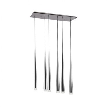 Люстра подвесная Lightstar 807064 PUNTO 6x40W Chrome